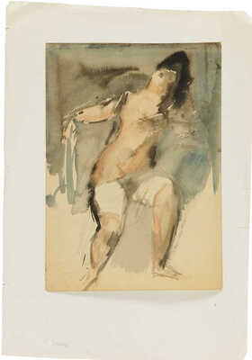 Рудаков Константин Иванович. Натурщица  